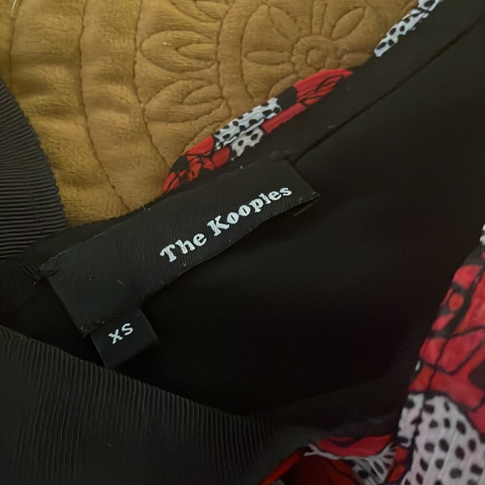 THE KOOPLES ROSE PRINT DRESS - Picture 2 of 8